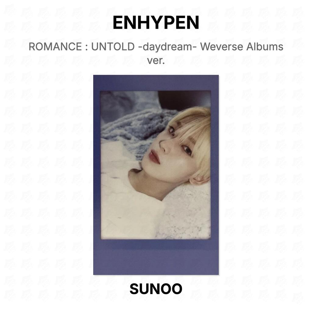 ENHYPEN-ROMANTIK : UNTOLD -daydream- Weverse Alben Version. Offizielle Fotokarte