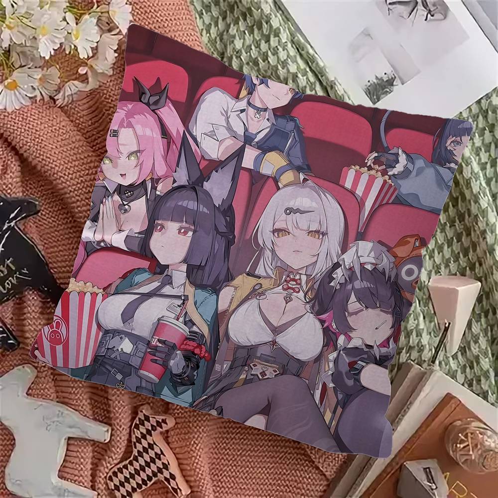 Anime Zenless Zone Zero pillow cover sofa cushion cover home room decoration children gift