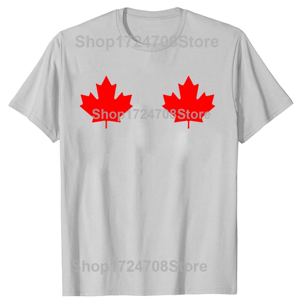 Maple Leaf Canada Day T Shirts Summer Style Graphic Cotton Streetwear Short Sleeve Canadian Flag Gifts T-shirt Mens Clothing
