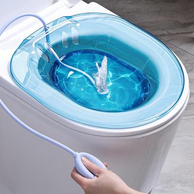 Bathtub Hygiene Basin for Intimate Care: Ideal for Women and Men, Hemorrhoid Relief, and Postpartum Use Without Squatting
