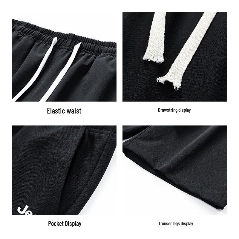 JEEP SPIRIT Men's Casual Quick-Dry Capris