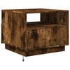 LED Coffee Table In Smoked Oak 50 X 49 X 40 Cm
