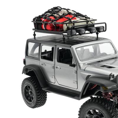 1: 10 RC Crawler Roof Rack and Luggage Set DIY Decoration Parts Accessory for 1/10 1/12 1/14 Models