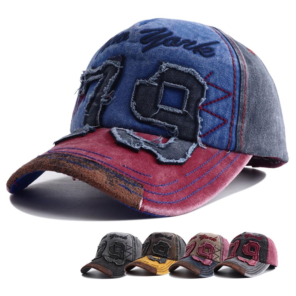 Nuovo Cappellino da Baseball in Cotone Lavato Unisex Uomo Donna Ricamo Lettere Cappellino Vintage Regolabile Casual Outdoor Streetwear Cappelli Sportivi