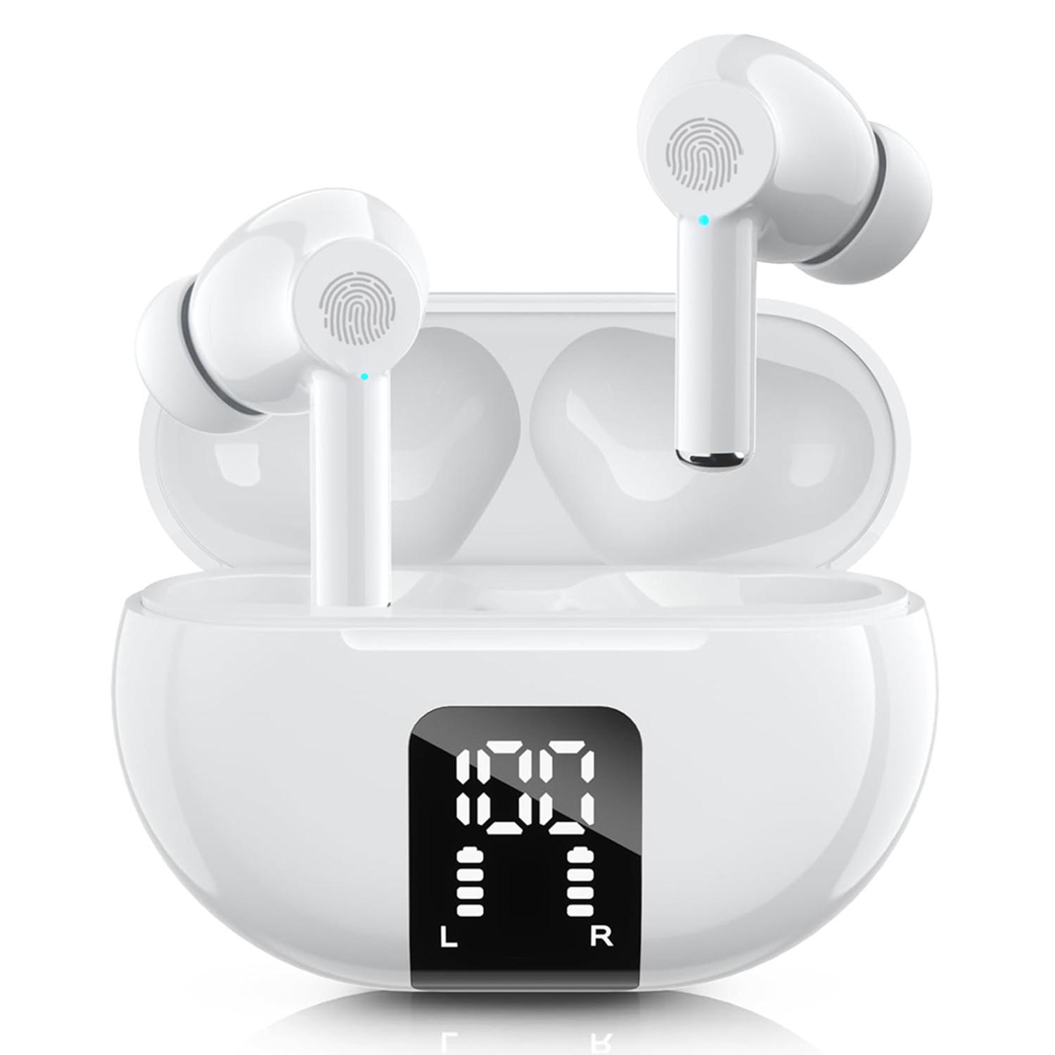 

M10 Multiple Languages Translation Earphones Wireless Bluetooth-compatible Smart Voice Translator Headset Black