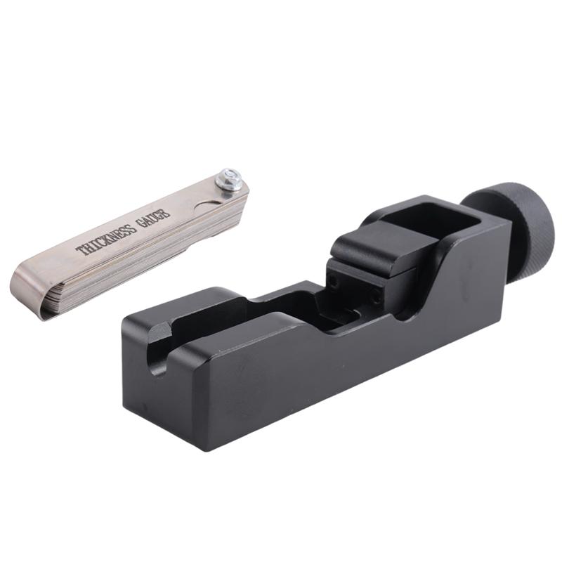 1Set Spark Plug Space Tool Spark Plug Adjustment Tool Space Adjustment Tool Universal Black