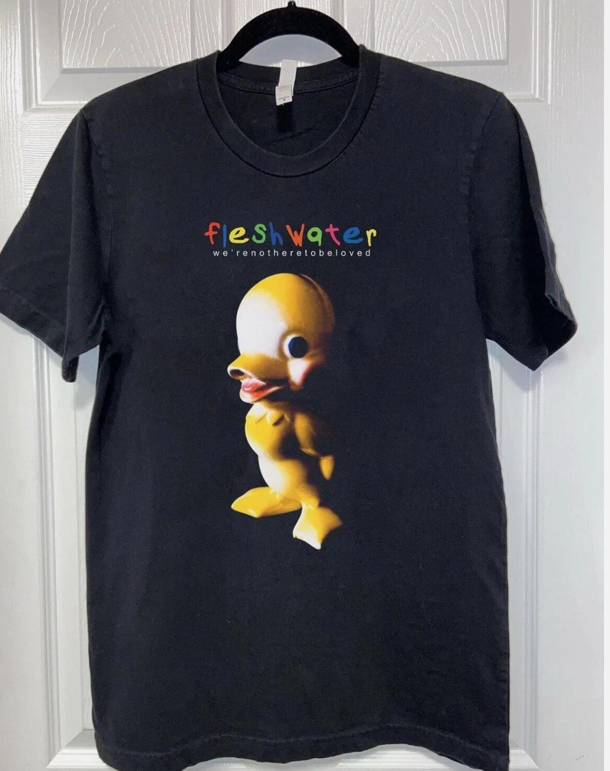 Fleshwater - We re Not Here To Be Loved T Shirt Black Size S to 5XL XL