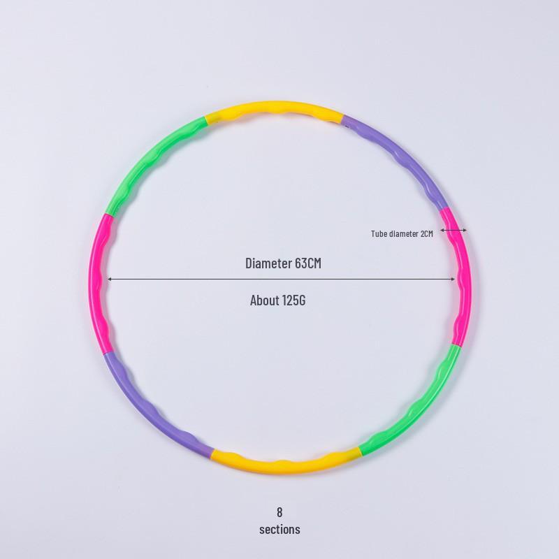 

Разборный утяжеленный хула-хуп для детей и взрослых - Игрушка для детского сада и фитнес-оборудование