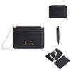 Women's High-End Multi-Card Slot Coin Purse - Small PU Card Holder for Students