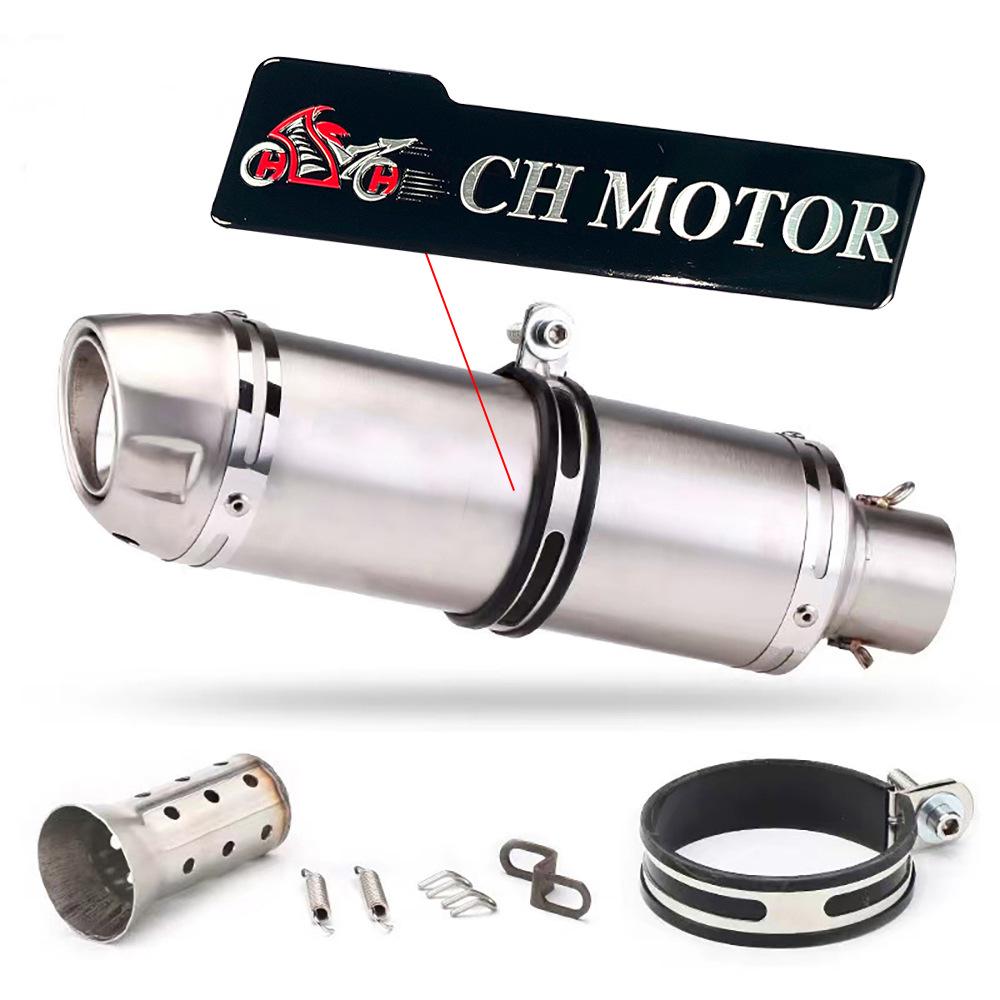 Compatible Exhaust Pipe for Yamaha R6, Kawasaki Ninja 400, Huanglong 600