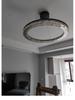 Luxury Italian Minimalist Resin Ceiling Chandelier for Living Room, Bedroom, or Restaurant