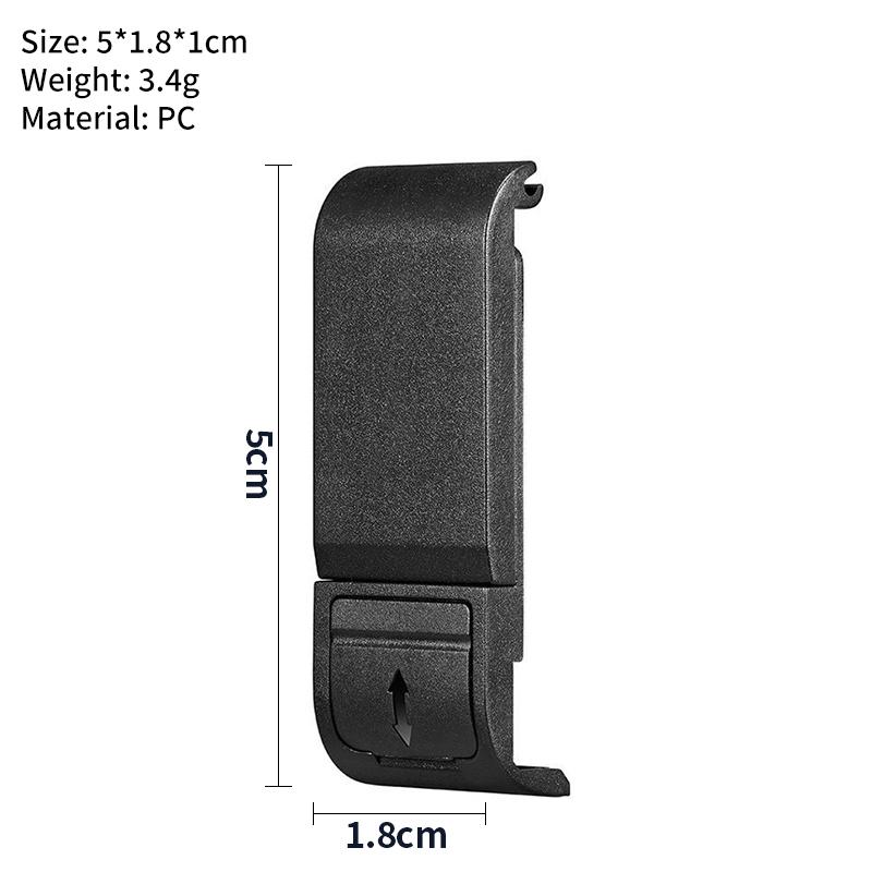 

Откидная крышка батарейного отсека для GoPro Hero 12 9 Black Съемная крышка батарейного отсека Тип дверцы Порт зарядки Type-C Боковой чехол для gopro 11 Аксессуары чёрный