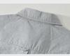 6633 Men's Oxford Long-Sleeve Embroidered Casual Shirt Jacket