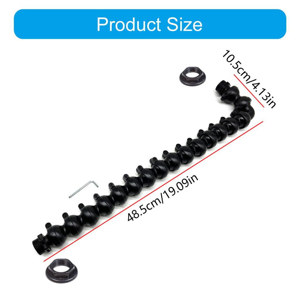 Plastic Adjustable Light Bend Tube Brackets User Friendly Tool for Multiple Lighting Needs In Professional & DIY Setting