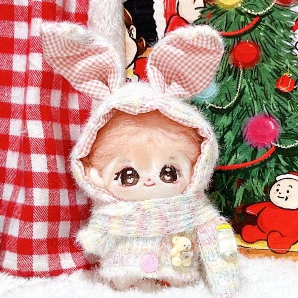 10CM Size 10cm Cotton Doll Clothes Soft Cotton Plush Doll Clothes  Children's Gift