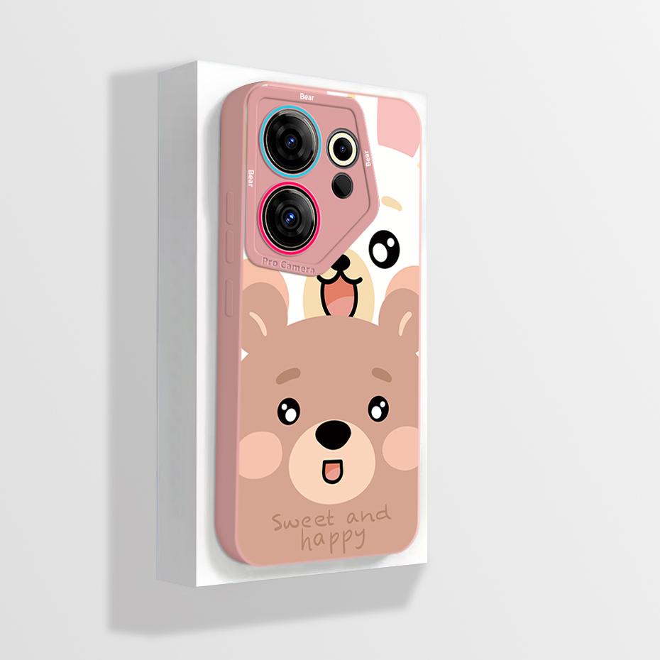 For Tecno Camon 20 Premier 5G Phone Case Fancy Camera Lens Protector Soft Liquid Silicone Funda For Camon20 Premier CK9n Coque