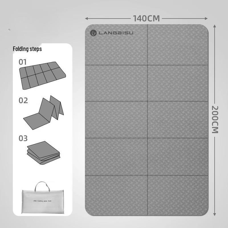 LISM Folding Home Fitness and Yoga Mat