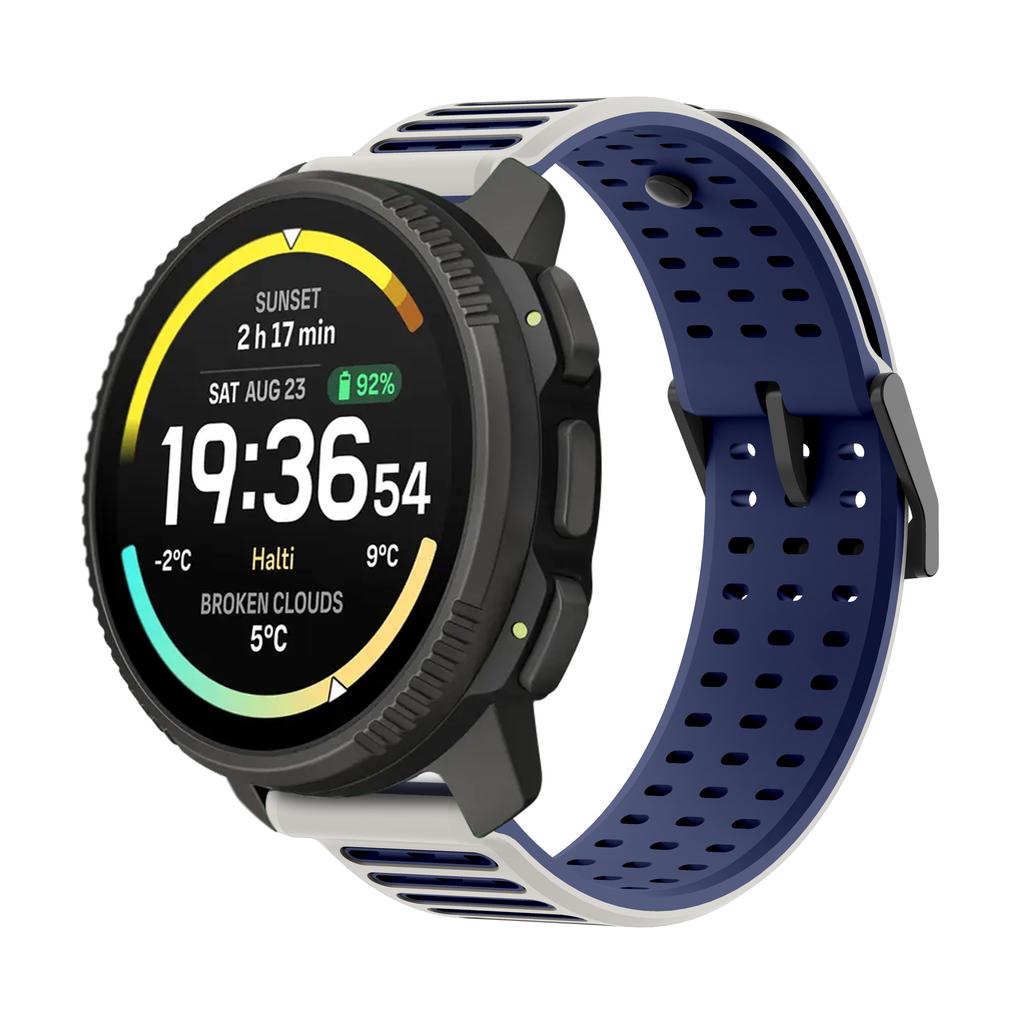22mm Silikon-Armband für Suunto 5 9 Peak Pro/RACE S/Run/Ocean 1:1 Offizielles Uhrenarmband Für Suunto Vertical 2 Armband