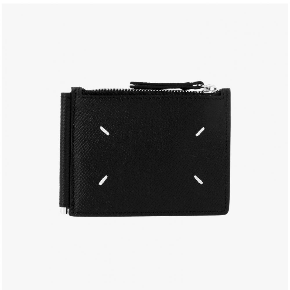 Maison Margiela Sa1ui0018 P4745 T8013 Stitched Grain Money Clip