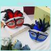 Prinses Halloween Veer Versierde Masker Voor Kostuumfeest En Feestelijke Viering