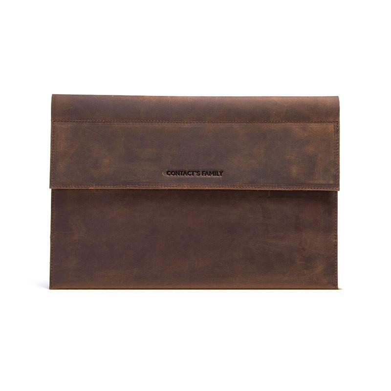 Leather Case IPad Pro 12.9 Genuine Italian Crazy Horse Magnetic Shockproof