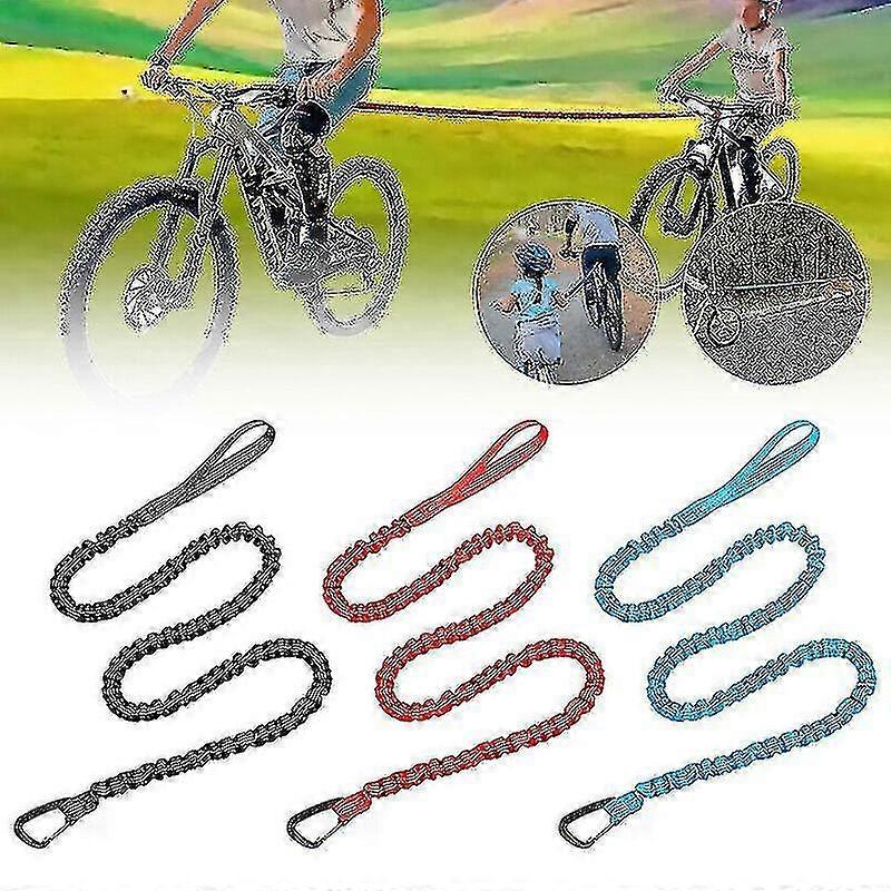 Kids Bicycle Tow Rope Elastic Bicycle Tow Strap Bike Towing Rope