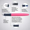 Schneider Fountain Pen Wavey Pink WV162119B (Boxed)