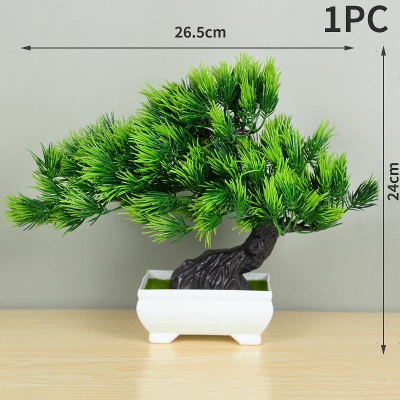 Artificial Plant Pot Household Tabletop Ornaments Simulation Green Plants Small Trees And Grass Multi-Style Garden Decoration
