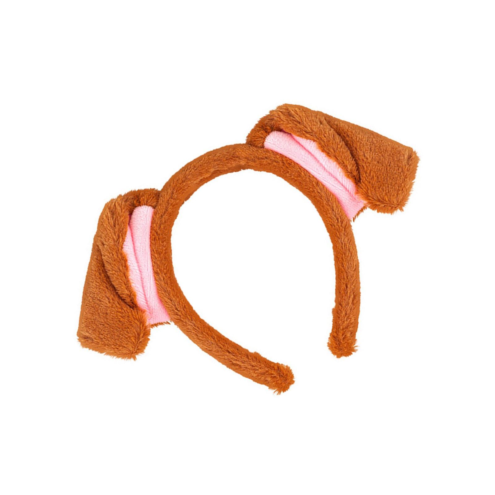 

Пов язка на голову з цуценячими вушками, реквізит для фото, пухнастий обруч для волосся, пов язка на голову, вечірній головний убір, кумедні пов язки на голову для музичного фестивалю C