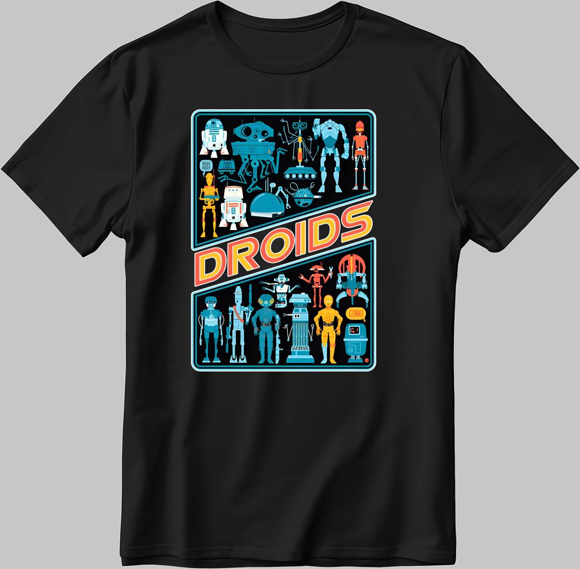 Droids Figure Star wars storm trooper Short Sleeve T Shirt Men / Woman N171 L