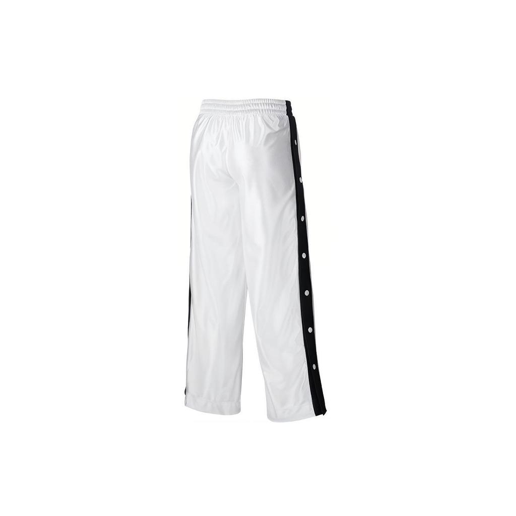 Nike Sportswear Button Wide-Leg Sports Pants Women Pants White CI9973-100