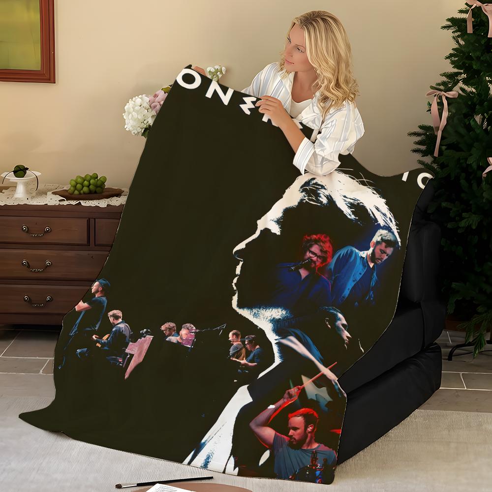 Music O-One R-Republic Throw Flannel Blanket, Soft Warm, Durable & Washable cute Cool