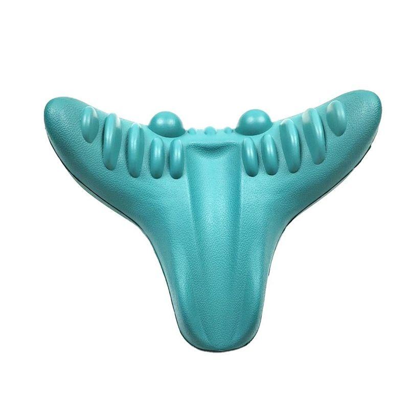 Nackenmassagegerät, Nacken-Schulter-Massage, zervikales Traktionsgerät, Halswirbelsäule, Schmerzlinderung, Nackenmassagekissen