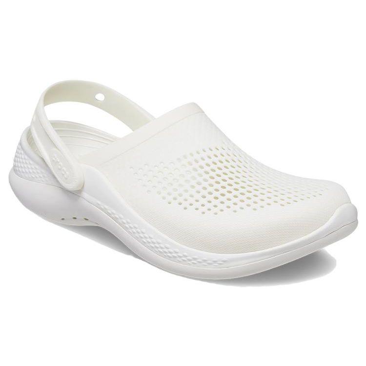 Crocs Unisex-Adult LiteRide 360 Clog Triple White Comfort Slip On 206708-1CV
