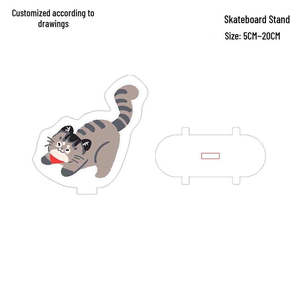 Custom Double-Sided Acrylic Anime Cartoon Humanoid Standee Ornaments