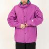 The North Face Stow Away Jacket in Size L Aubergine/Geyser Aqua,