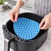 Oil Drainage Air Fryer Tray Reusable Silicone Liners Non-Stick Food Grade Basket for Pot