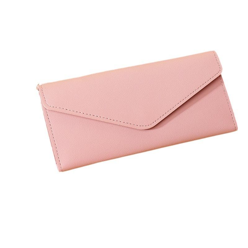 2025 Women's Slim Wallet: Long Style, Multi-Card Slots, Money Clip, and Clutch Bag
