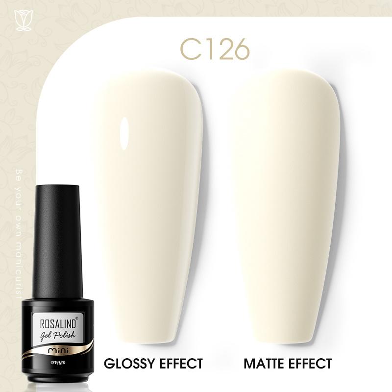 ROSALIND Gel Nail Polish Soak Off UV LED Nails Art Design Varnish Semi Permanent Gels Lacquer DIY Manicure