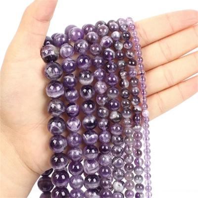Perline di pietra naturale Agata Turchese Quarzo rosa Lapislazzuli Giada Opale Perline rotonde sciolte per la creazione di gioielli Bracciale fai da te 30 pezzi 6mm