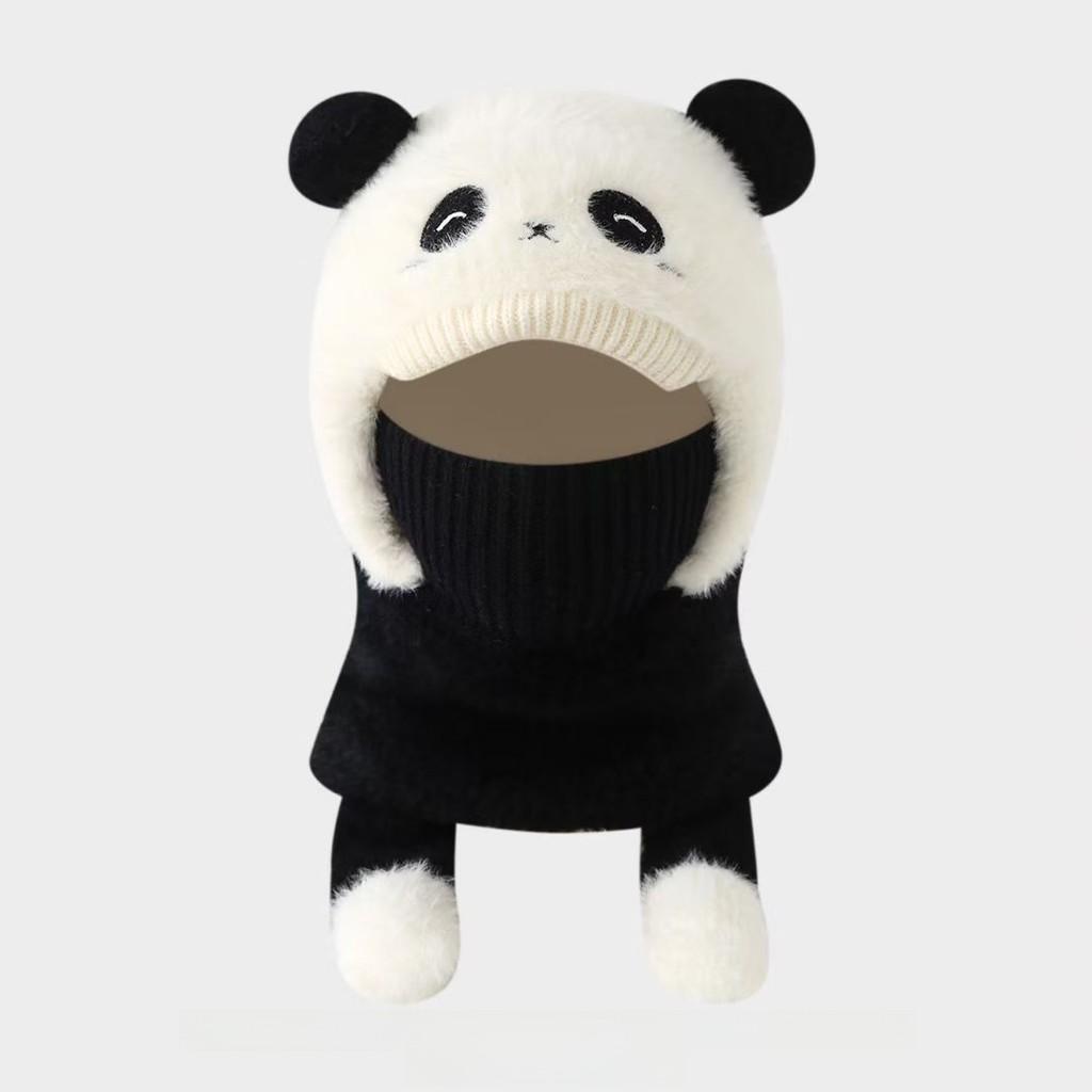 Kids Winter Beanie With Thick Fleece And Integrated Face Mask For Boys And Girls