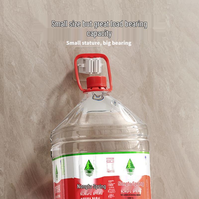 Rujiao Traceless Mop Rack: Wall-Mounted Broom & Mop Storage Hook.