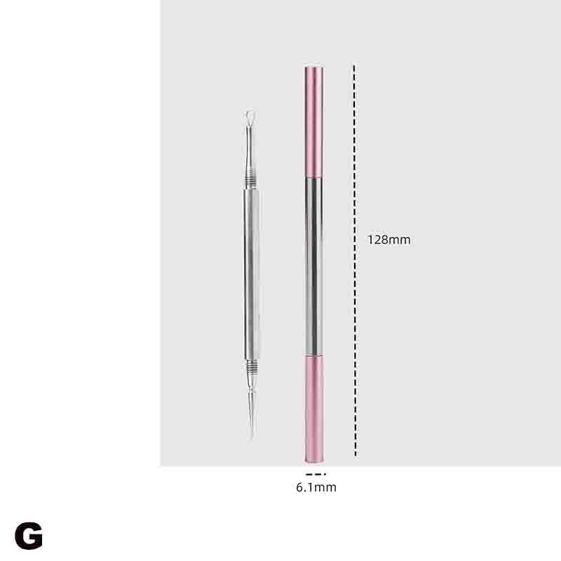 1 Pcs Face Skin Care Pore Cleaner Stainless Steel Blackhead Comedone Extractor Acne Pimple Blemish Remover Tool