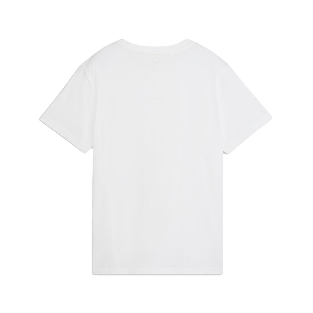 Puma Knitted Simple Solid Color Comfortable Round Neck Short Sleeve Regular T-Shirt Women tops 637774-02
