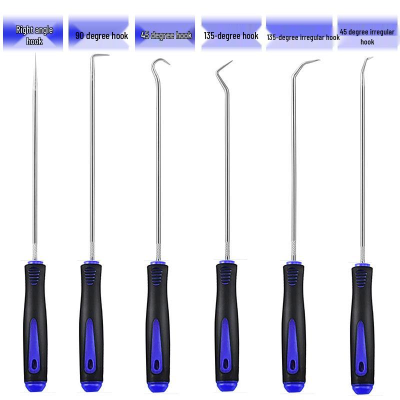 6-Piece Car Oil Seal & Tire Repair Tool Set