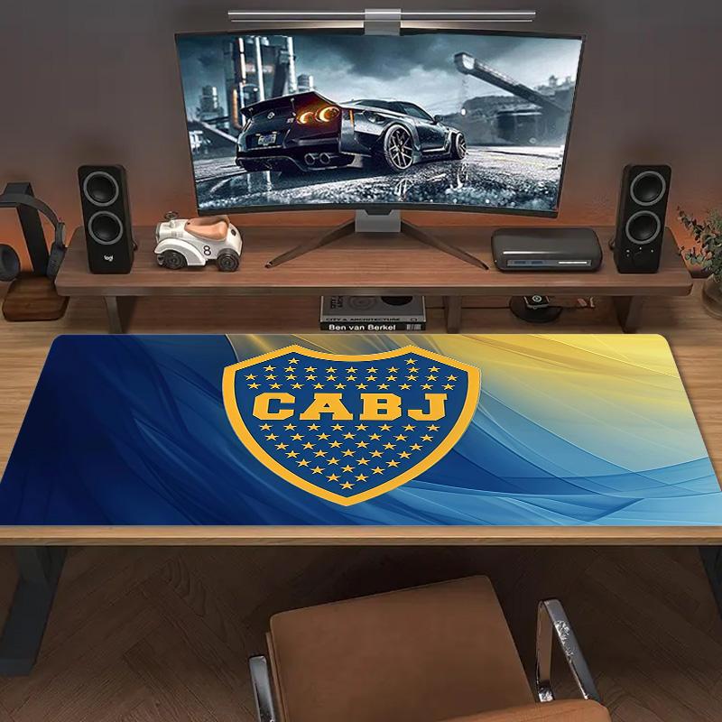 Club Atletico Boca Juniors Print  Cushion Non-slip Laptop Tablet Big Mousepad XXL Mat Mini PC Playmat With Lock edge