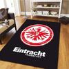 Eintracht Frankfurt Teppich für Wohnzimmer Schlafzimmer Zuhause Sofadekoration, Kinderspiel rutschfeste Bodenmatte