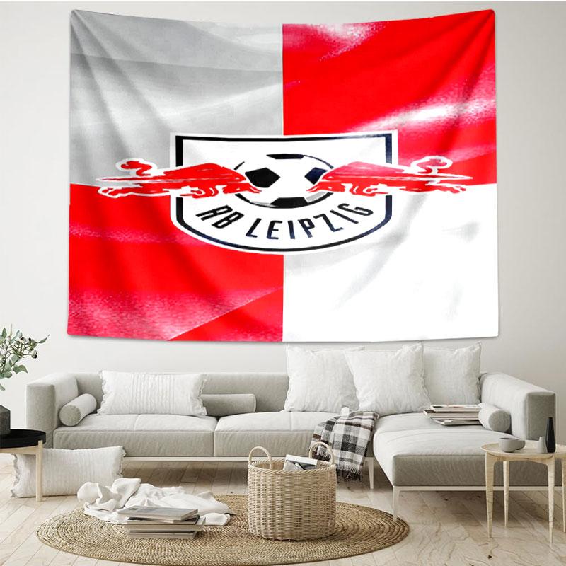 RB Leipzig Print Tapestry - Portable Wall Decor Cloth, for Home, Dorm, Travel, Bedroom, Living Room - Ideal Birthday Housewarming Gift