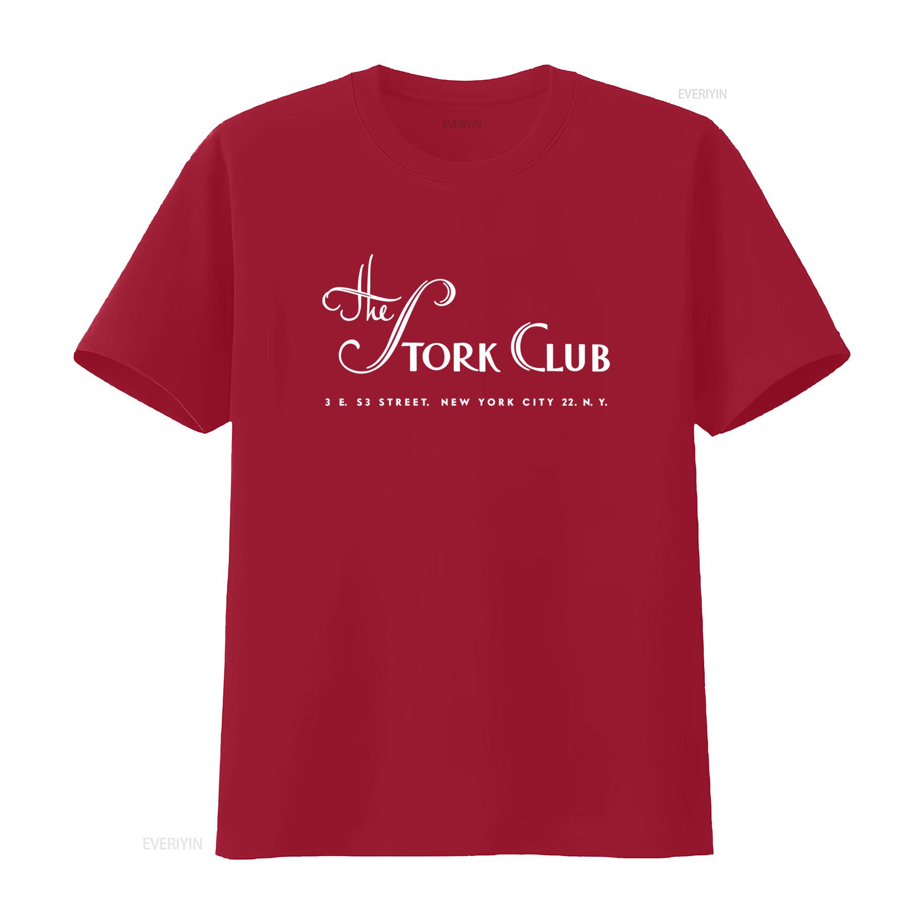 The Stork Club Vintage New York Retro Design Fashionable T Shirt vintage Washed homme Slightly Soft Stylish Breathable Casual S