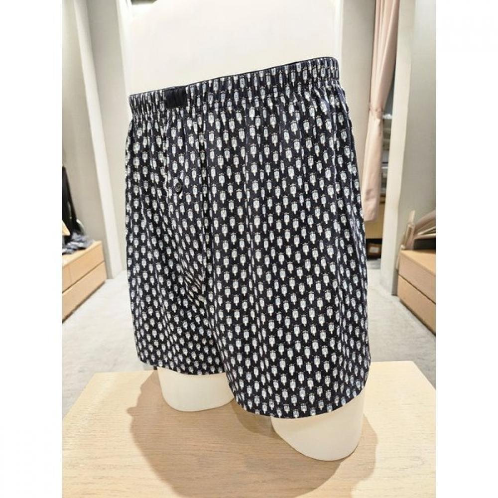 Navy Scooter Pattern Men S Modal Trunk Pant Gmt2018t